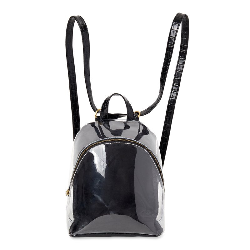 Clear Mini Backpack for Women - Stadium-Approved Transparent Bag