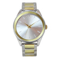 Women's Two-Tone Gold Tone Bezel Wristwatch - 34mm Elegant Jewelry Accessory