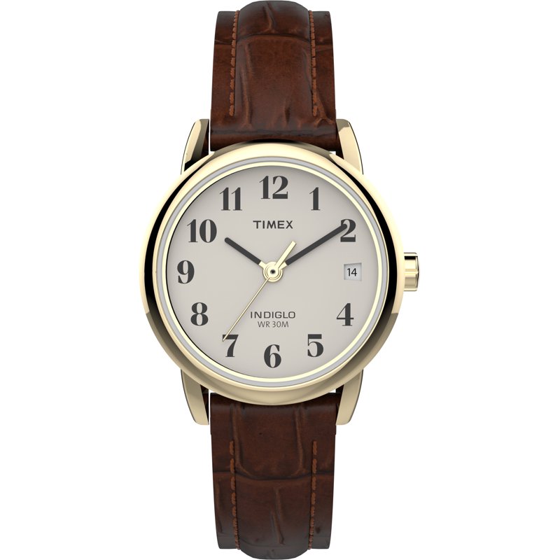 Timex Ladies' Dress Leather Strap Watch Band - Brown