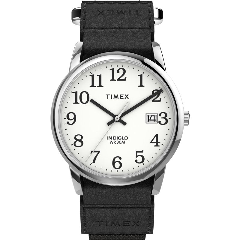 Men's Dress Fast Wrap Strap Watch with Indiglo Light - Easy Read Dial