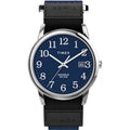 Timex Men's Dress Fast Wrap Strap Watch with Blue Dial and Water Resistance