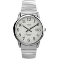 Casual Men's Watch with Easy-to-Read Dial and Tapered Expansion Band
