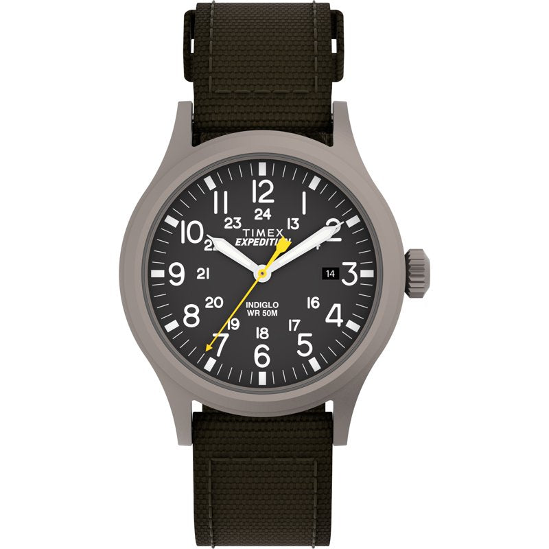 Timex Expedition Light Tactical Watch - Green Fabric Strap, 40mm