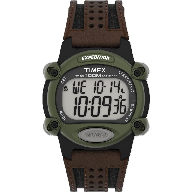 Men's Digital Sports Watch with Chronograph Alarm and Water Resistance