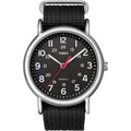 Unisex Casual Watch with Slip-Thru Fabric Strap - 38mm Water-Resistant