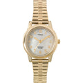 Women's 25mm Stainless Steel Wristwatch with Mother-of-Pearl Dial - Gold & Silver T2M827