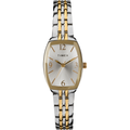 Timex Women's Tonneau Watch - Two-Tone Dial & Bracelet, Water-Resistant