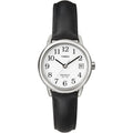 Casual Women's Watch with Leather Strap and Date Window - Multiple Colors