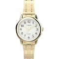 Women's Easy Reader Gold Tone Watch with Stainless Steel Expansion Band