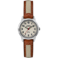 Women's Expedition Field Mini Outdoor Watch with Leather & Fabric Strap