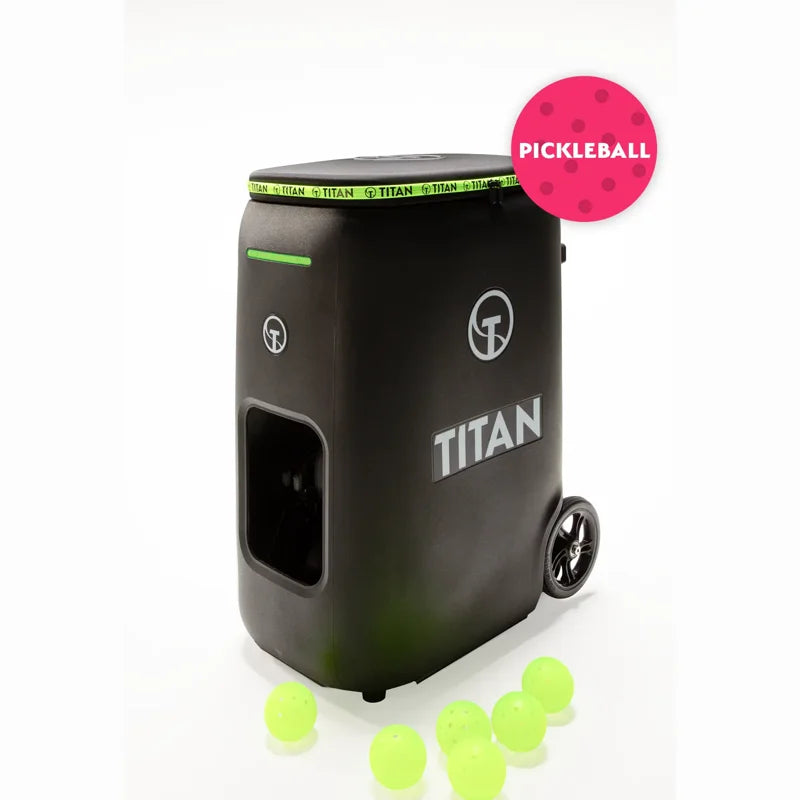 Pickleball Machine with Internal Oscillation & App Control – Portable, 85 Ball Capacity