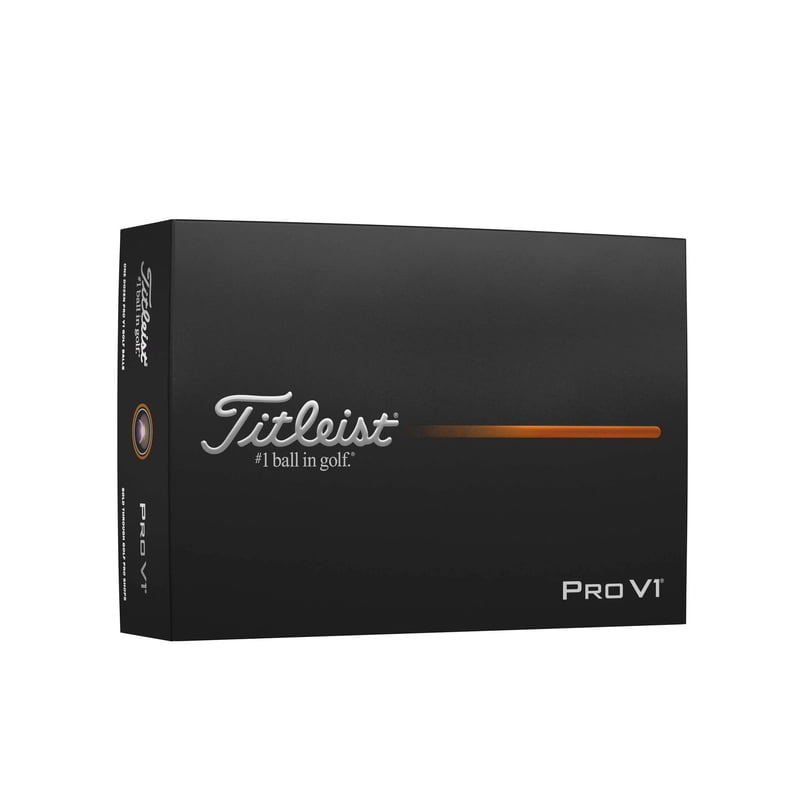 Titleist Pro V1 Golf Balls – 12 Pack, White, Current Generation