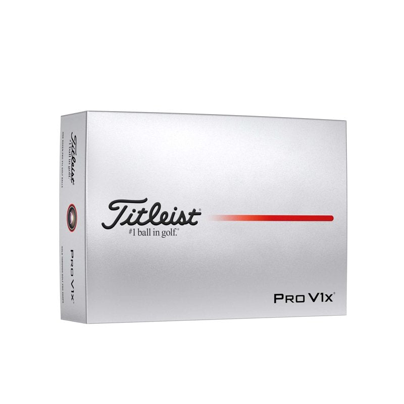 Pro V1x Golf Balls – Titleist 2025 White 12-Pack (Current Gen)