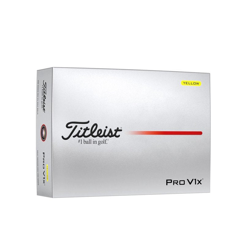 Titleist Pro V1x Yellow 12 Pack – Current Generation Variation: Yellow, Pro V1x