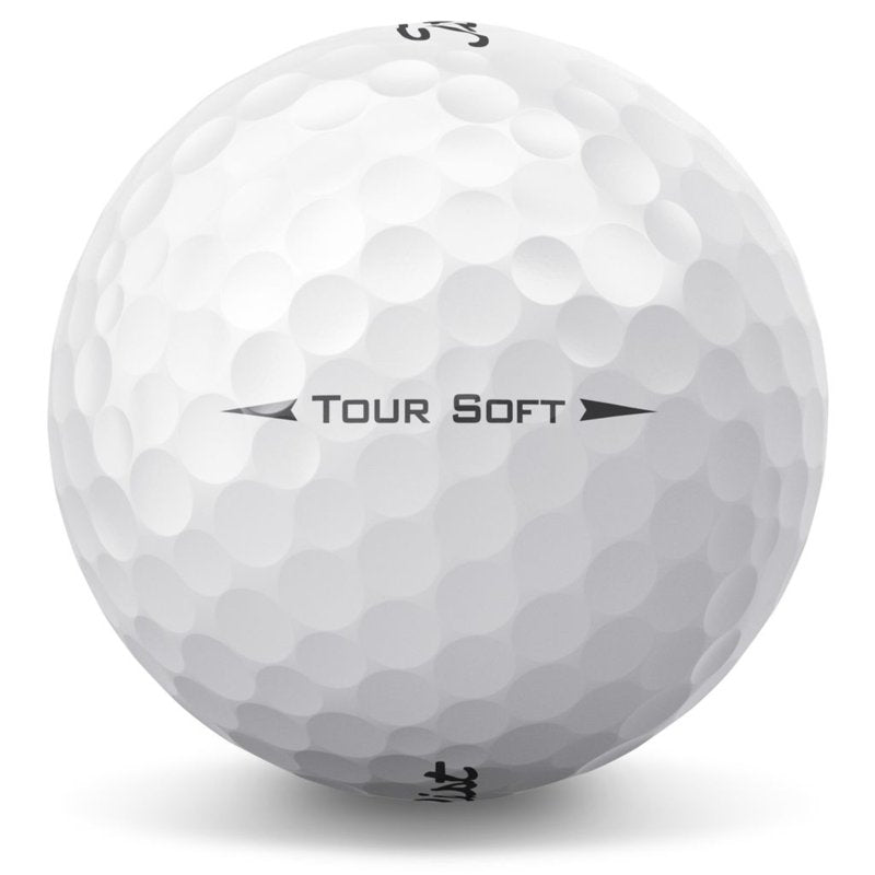 Recycled Titleist Tour Soft Golf Balls 12 Pack - Premium Quality, Near Mint