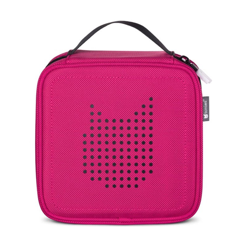 Kids Carrying Case for Tonies Collection, 10 Mesh Pockets, Durable Soft Shell