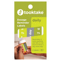 Daily Medication & Vitamin Tracking Labels - Pill Organizer - 4 Pack