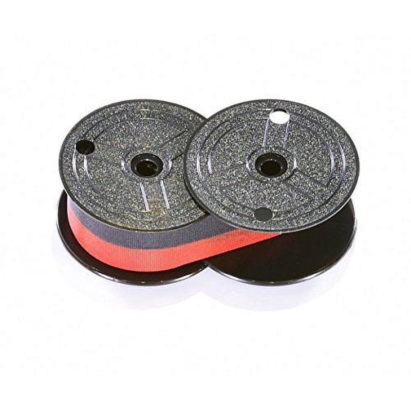 Universal Calculator Ribbon Spools Black & Red 12-Pack - High Saturation Ink