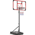 Portable Adjustable Basketball Hoop System for Kids & Adults - 4.82-8.53FT Height