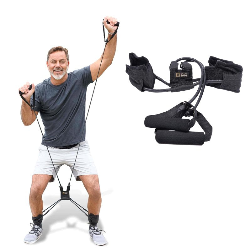 Heavy Resistance Total Body Band Set for Full-Body Workout & Strength Training