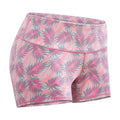 Tough Mode Women’s 3” Athletic Running Shorts – Pink Leaf XS