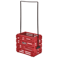 Tennis Ball Hopper with 80 Capacity Lightweight & Durable Red