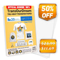 Light T-Shirt Transfer Paper Pack - 15 Sheets for Inkjet Printers