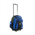Roll-Away Deluxe Rolling Backpack with Wheels & Organizer - Multiple Colors