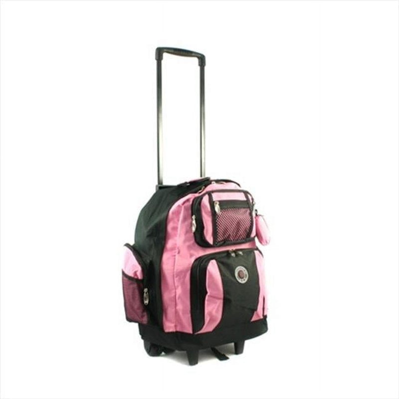 Roll-Away Deluxe Rolling Backpack - Multiple Colors, Spacious & FAA Approved