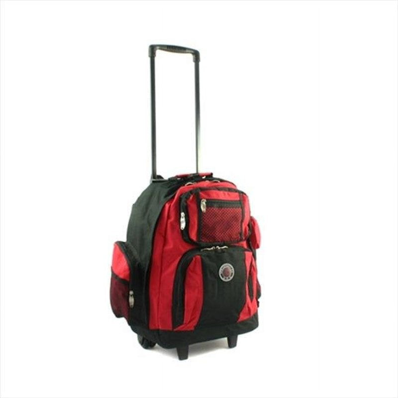 Roll-Away Deluxe Rolling Backpack with Multiple Color Options