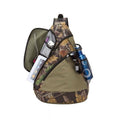 Unisex Camouflage Sling Backpack with Water Bottle Holder & Tablet Sleeve