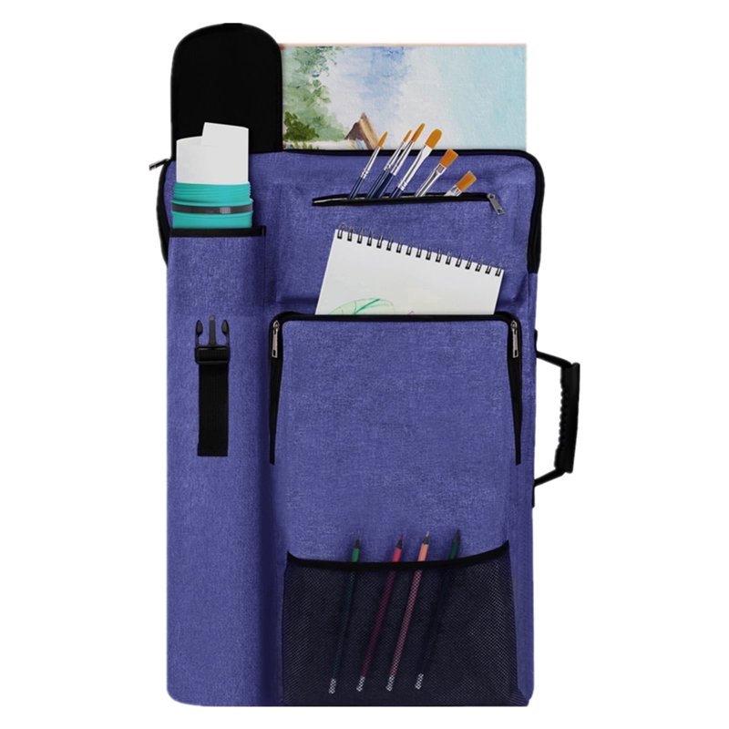 Artist Backpack for 18x24 Artworks and Supplies - Waterproof, Multi-Compartment