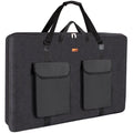 Large Waterproof Art Portfolio Case 24x36 with Shoulder Strap, Artist Storage Bag