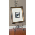 65-Inch Black Metal Floor Easel for Artwork and Signage - Adjustable & Lightweight