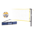 Portable Volleyball Set with Official Size Ball, Pump & Carry Bag