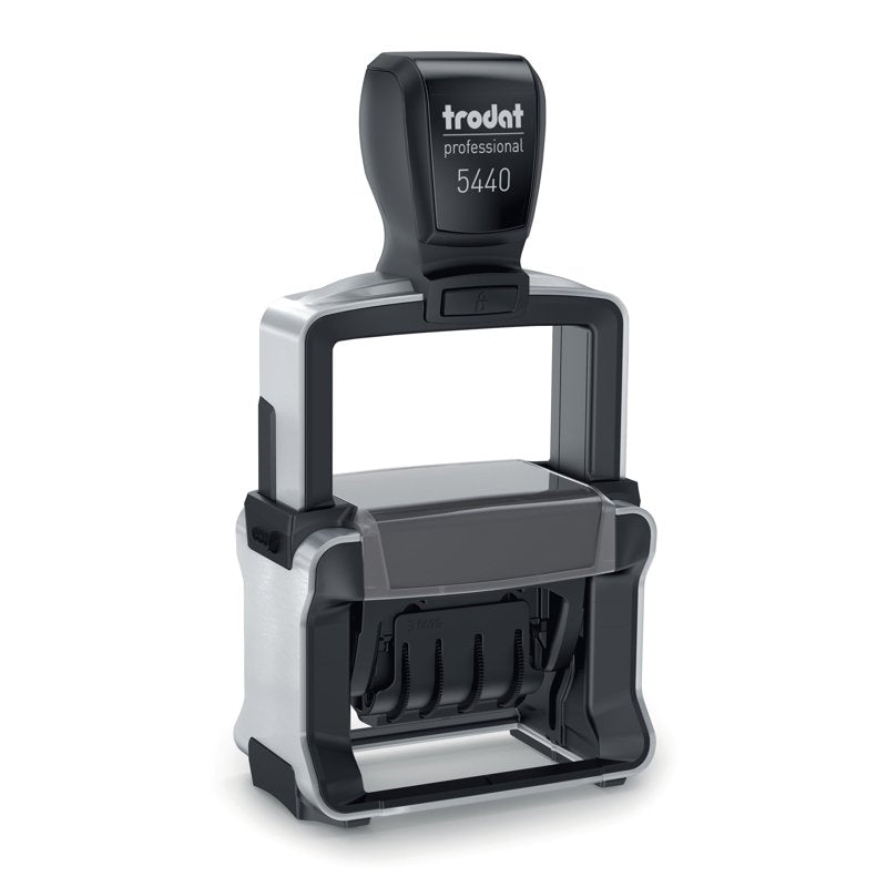 Trodat 5440L Self-Inking Date Stamp with English Messages
