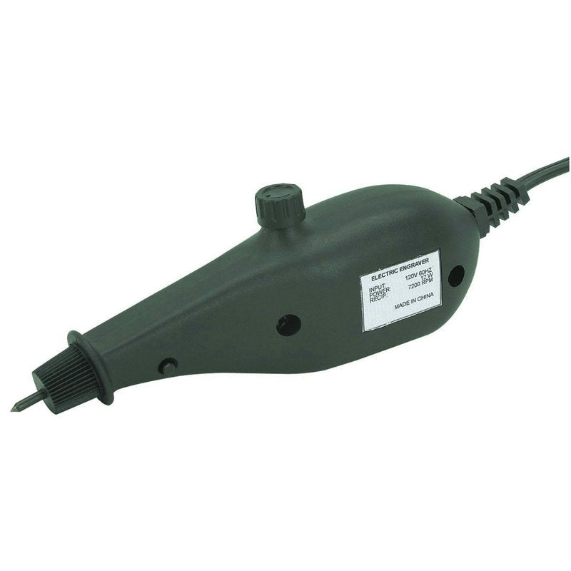 Electric Metal Engraver Tool with Carbide Tip & Variable Speed 7200 SPM