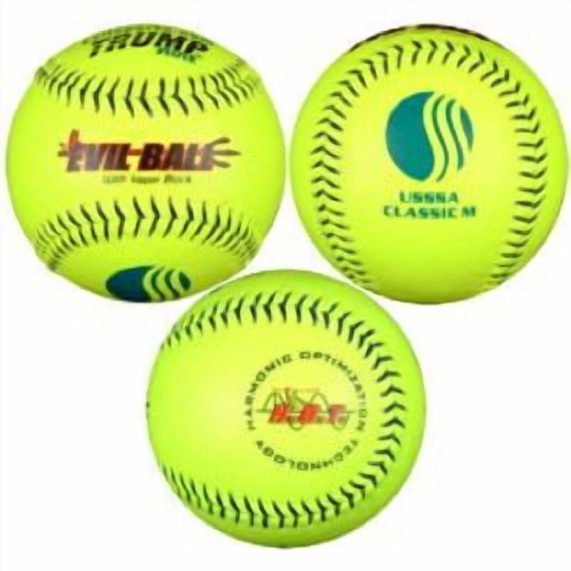 12 Inch USSSA Softball - Premium Leather 40/325 Fastpitch Softball