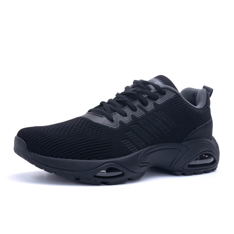 Men's Non-Slip Athletic Running Shoes for Gym Cross Training - Allblack