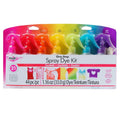 Vibrant Tie-Dye Spray Kit with 7 Colors for Fabric Crafts - All Ages