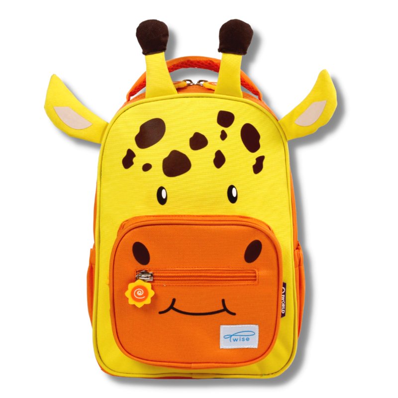 Kids Preschool Backpack with Animal Design, Giraffe & Other Variants