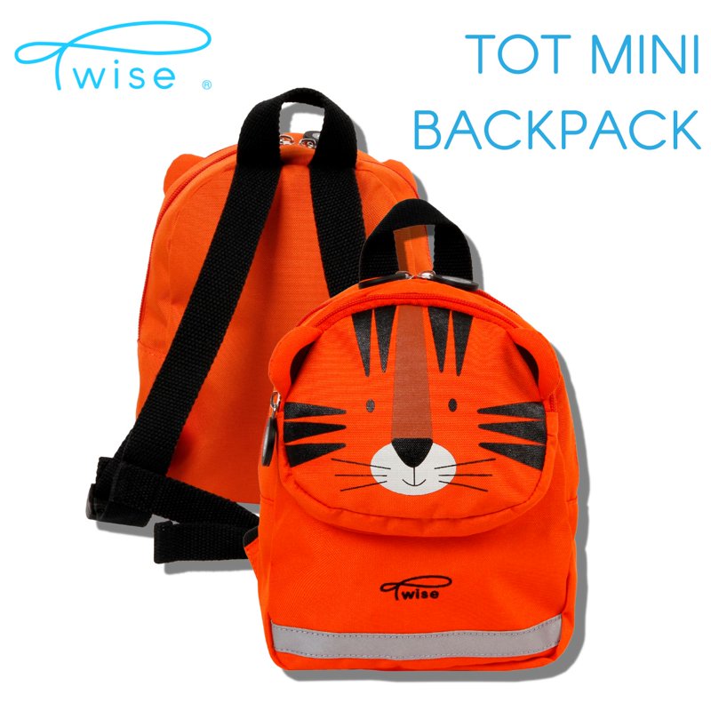 Lightweight Toddler Backpack with Animal Design - 9 Inch Kids School Bag