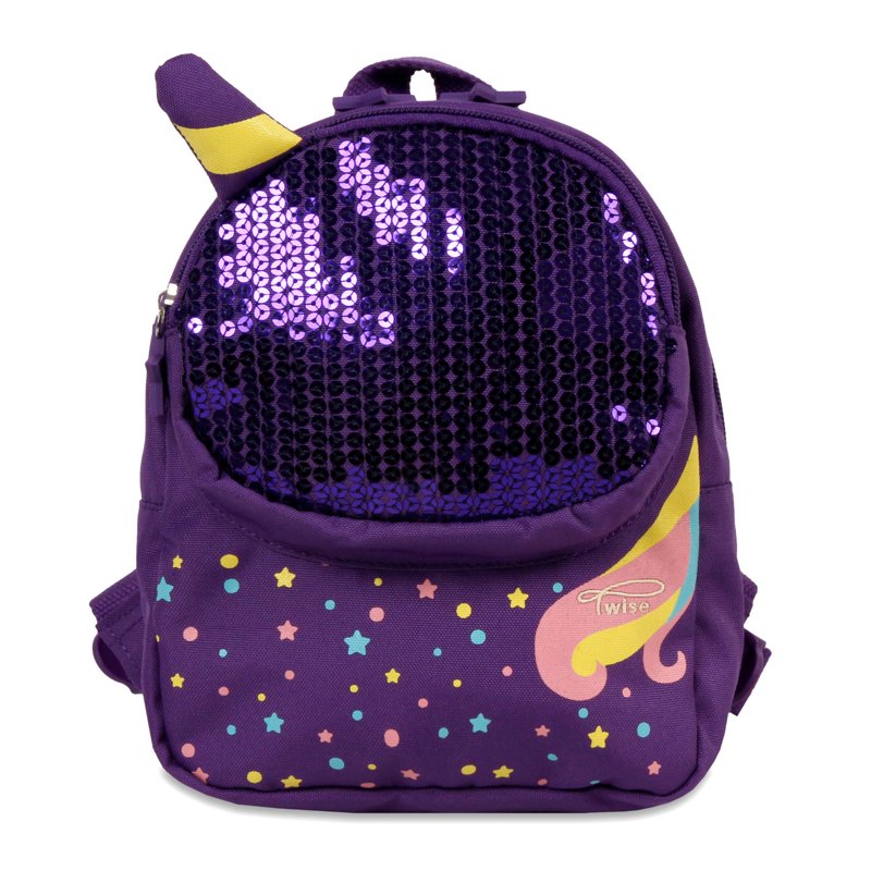 Lightweight Kids Backpack with Unicorn Design - Toddler School Bag 9"