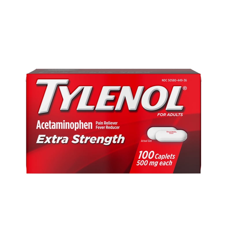 Pain Relief Caplets - Fast, Strong Acetaminophen 500mg, 100+ Variants