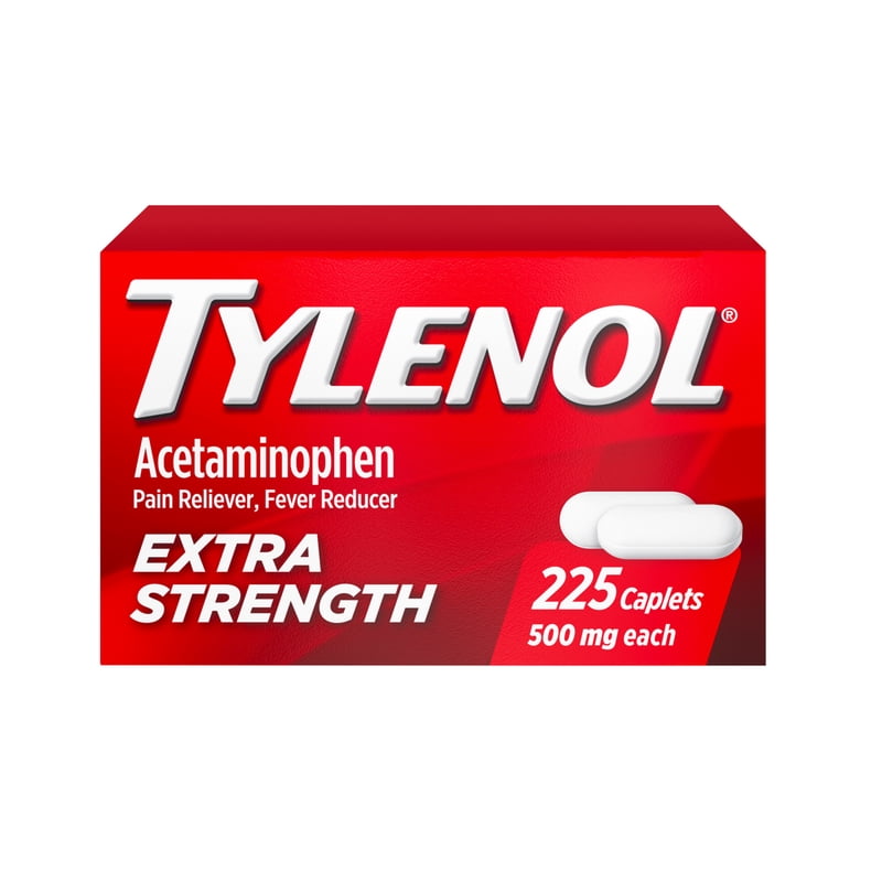 Pain Relief Caplets with Acetaminophen 500mg - Fast & Strong Adult Fever & Aches Relief