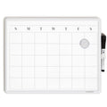 11x14 Magnetic Dry Erase Calendar Whiteboard - Reusable Planning Board