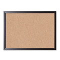 18x24 Inch Cork Bulletin Board with Black MDF Frame - Office & Home Use