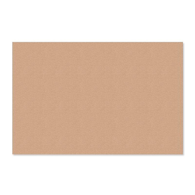 Frameless Cork Canvas Bulletin Board 24x36 Inches - Natural Self-Healing Surface