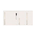 Magnetic Dry Erase Calendar Set for Office & Home Organization