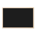 35x23 Inch Chalkboard with Birch MDF Frame - Office & Classroom Use